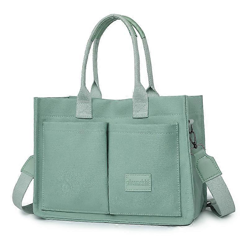 Women's Large Capacity Canvas Bag Casual Retro Handbag Shoulder Bag