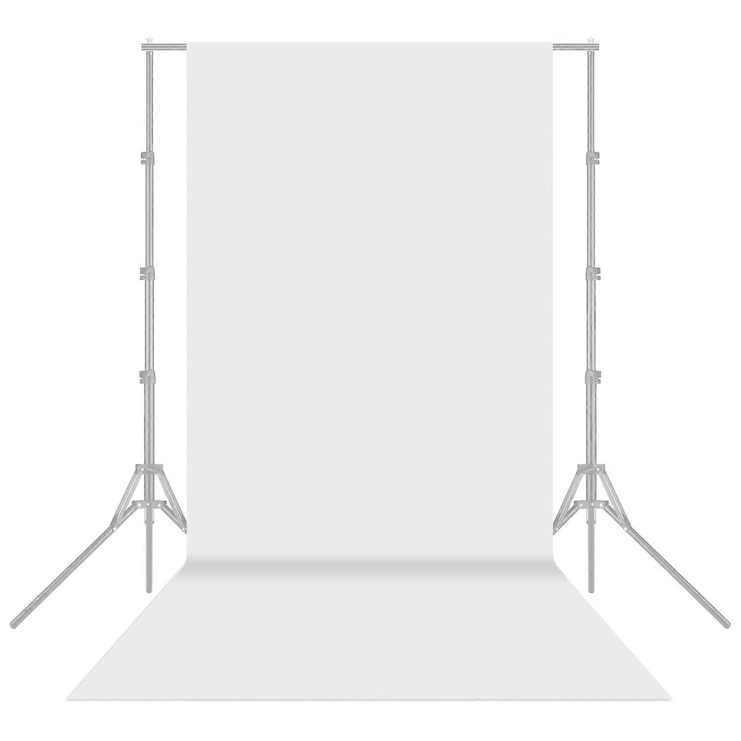 1.6x5m/5x16ft Photography Studio Non-woven Backdrop Background Screen Solid Color White