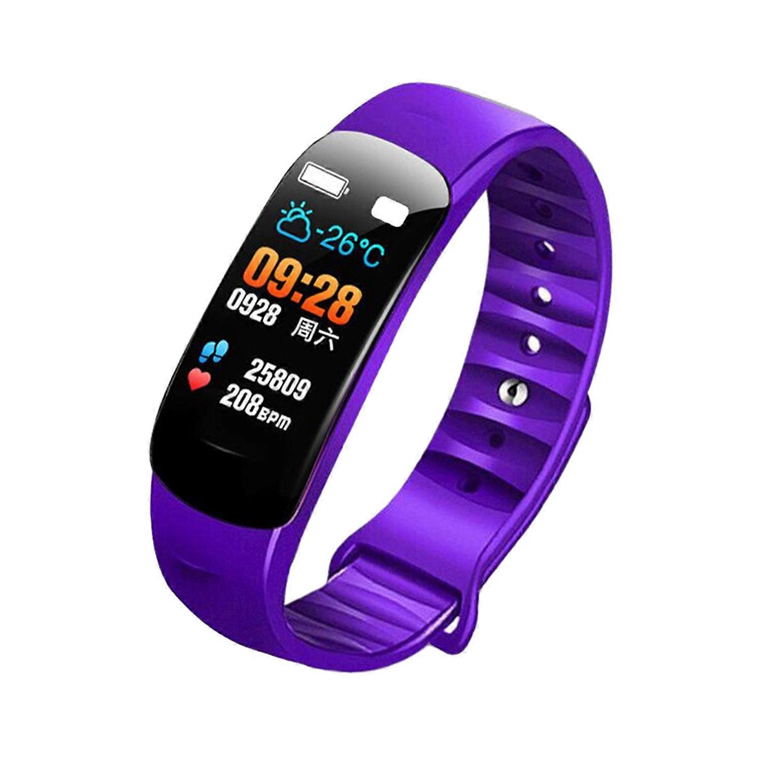 Smart Bracelet HD-compatible Waterproof Fitness Tracker Bluetooth-compatible Comfortable Silicone