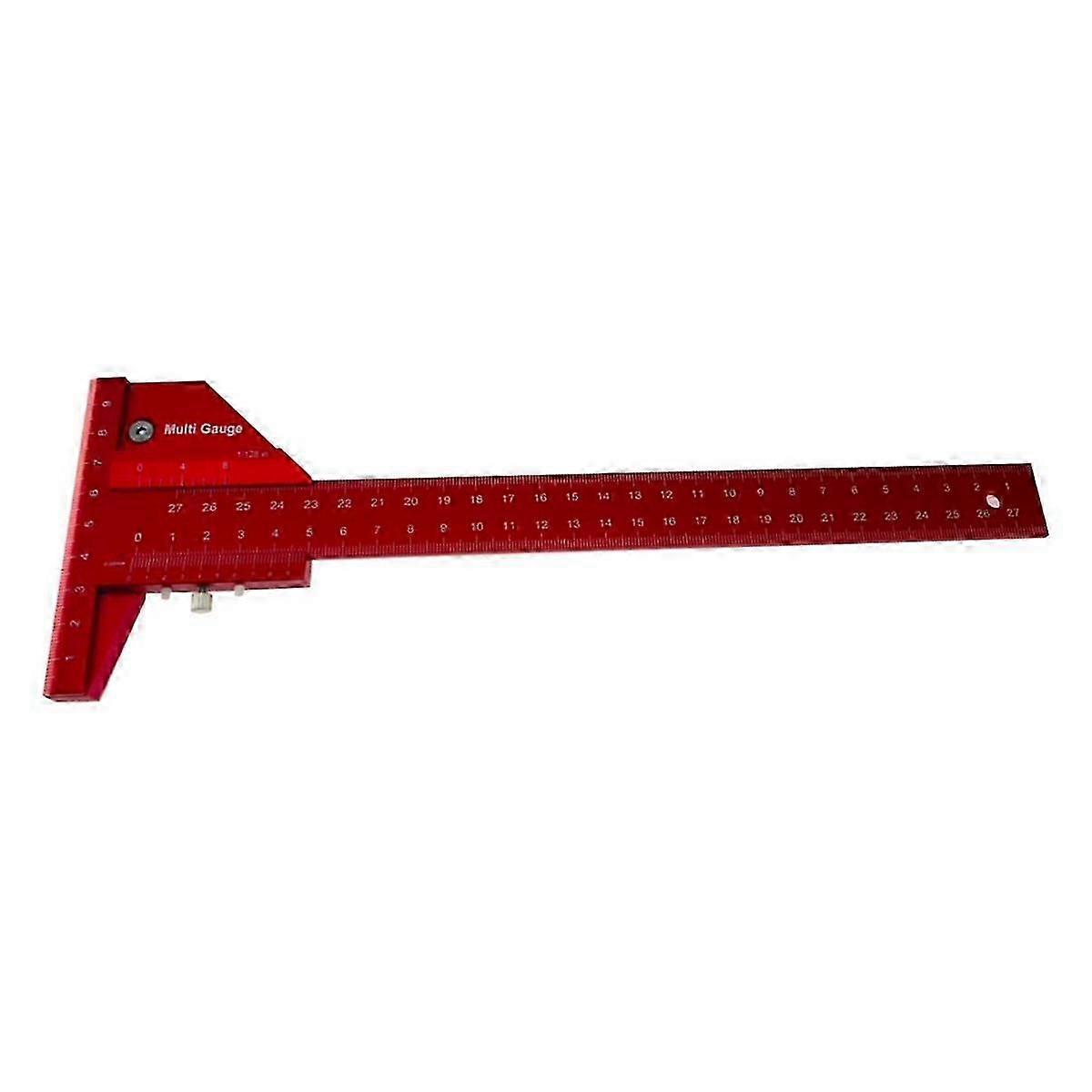 木工スクライブメートルインチアルミニウム合金T定規スクライビングマーキングゲージ測定ツール木工品