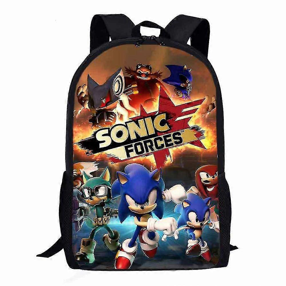 Zaino per la stampa 3d Sonic per bambini Novità Cool Cartoon Borsa della scuola elementare per studenti Borse da giorno Daypacks per ragazzi Ragazz...