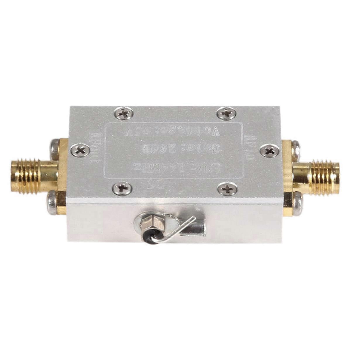 144MHz Ultra Low Noise Amplifier 3-5V 125-185MHz 26dB RF Amplifier LNA Frequency Gain Amplifier
