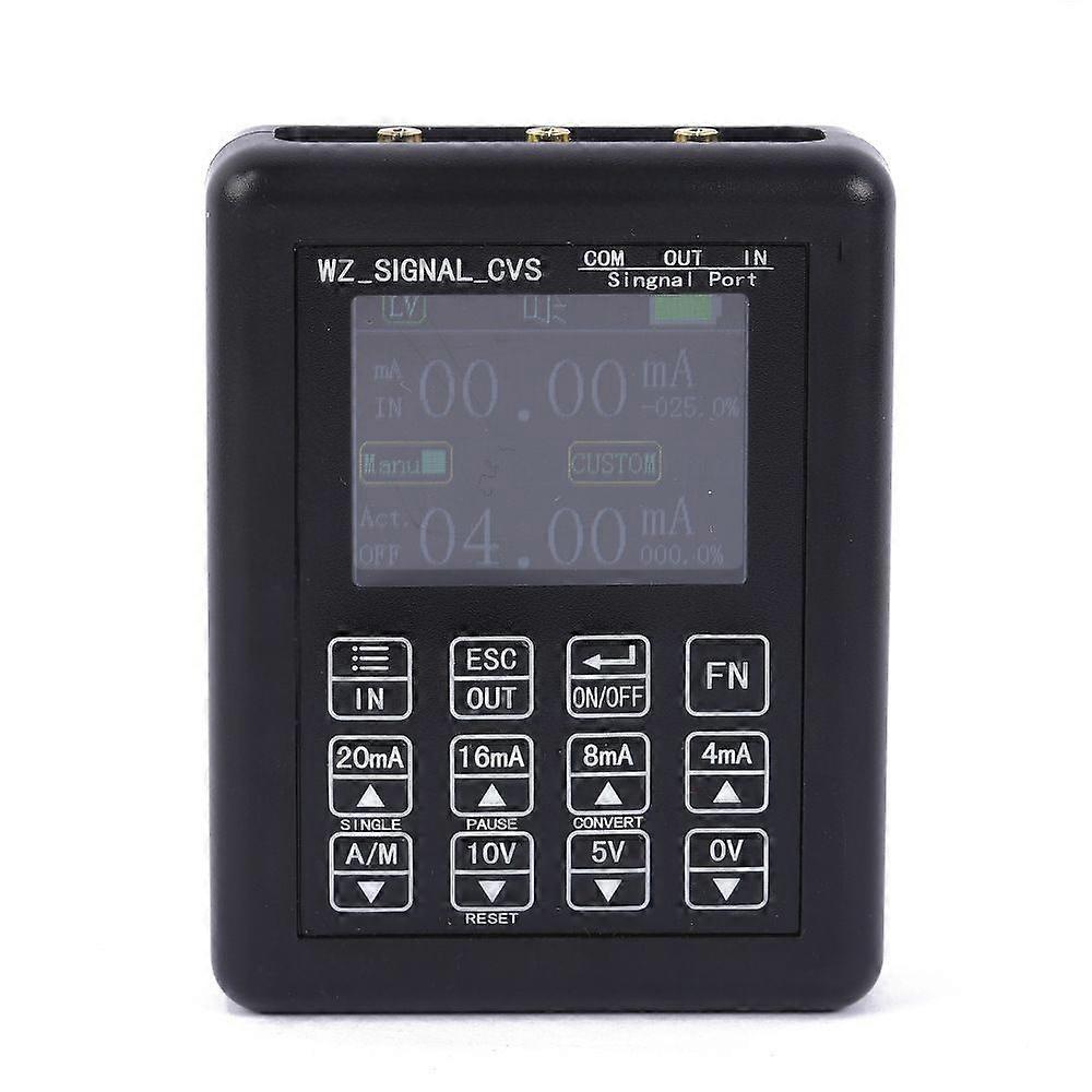 4-20mA signal generator 24V current voltage transmitter calibrator signal source 0-10V