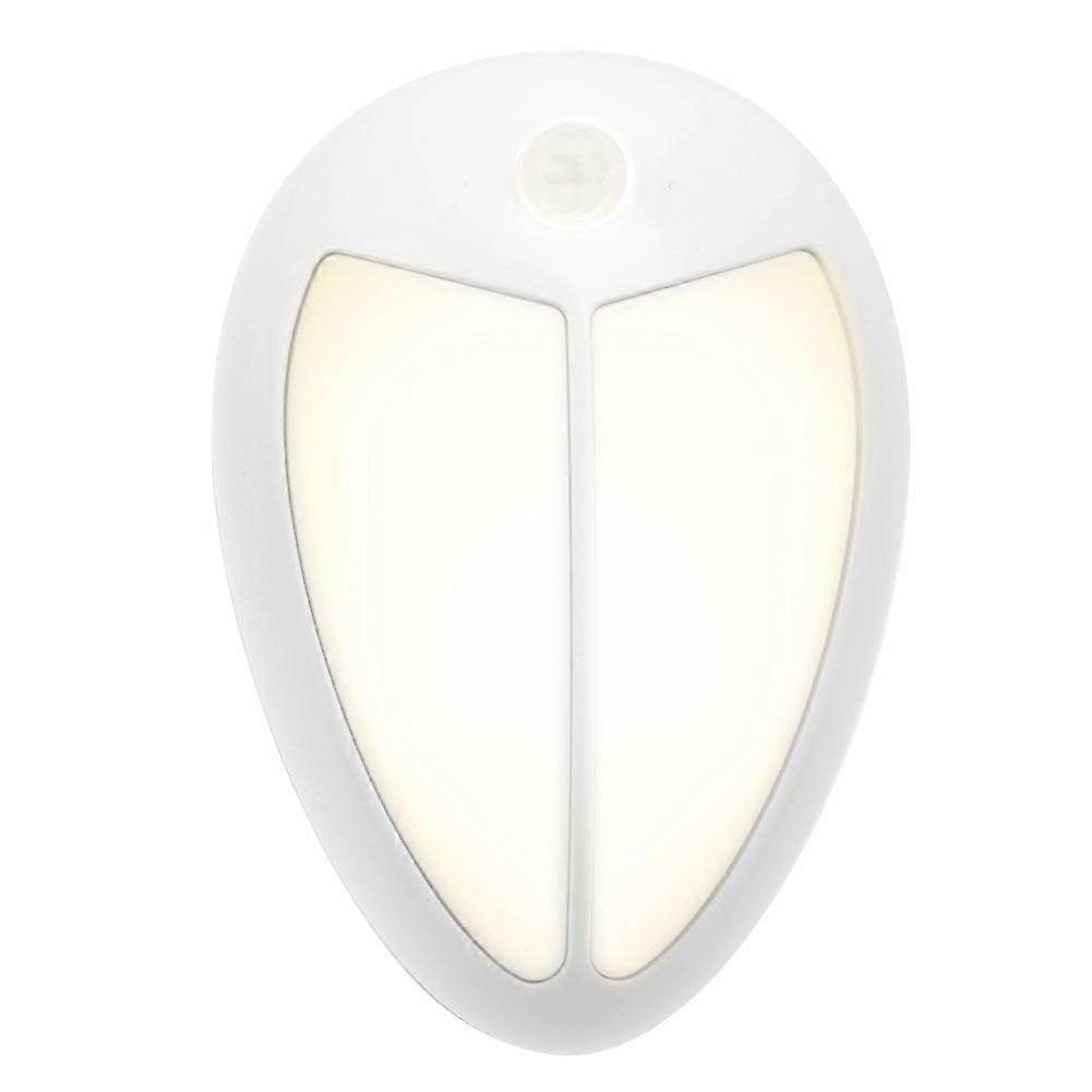 Intelligente LED-Infrarot-Lichtsensor-Nachtlampe für Flurgarderobe zu Hause (warmweiß)