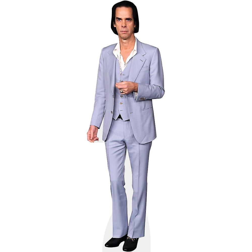 Nick Cave (Blue Suit) Cardboard Cutout (lifesize OR mini size). Standee. Stand Up.