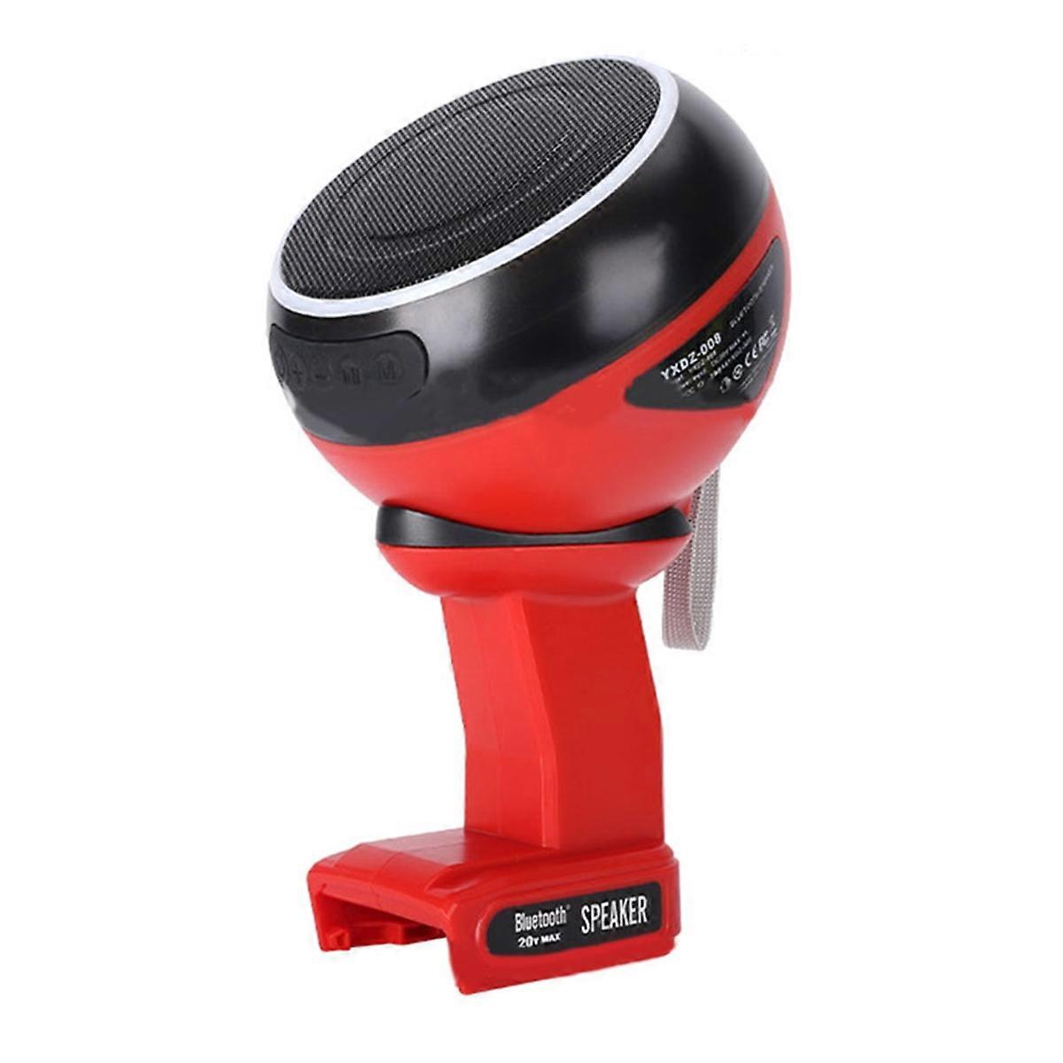 HIFI Bluetooth Speaker for 18V-20V Battery with RGB Portable Audio MWQ