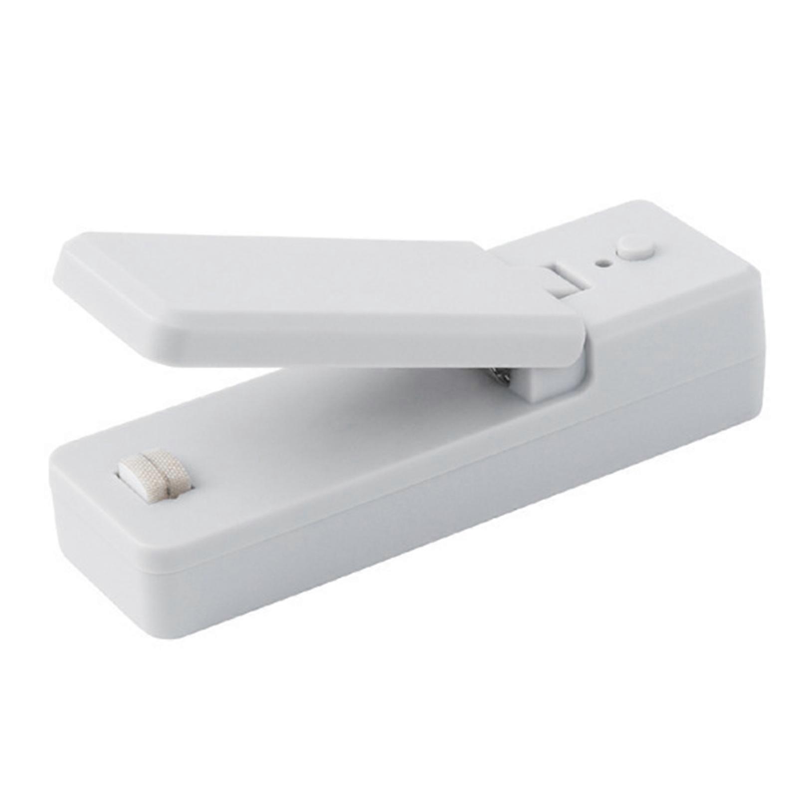 USB Charging Mini Sealing Machine Household Snack Plastic Packaging Bag Sealer  Gray