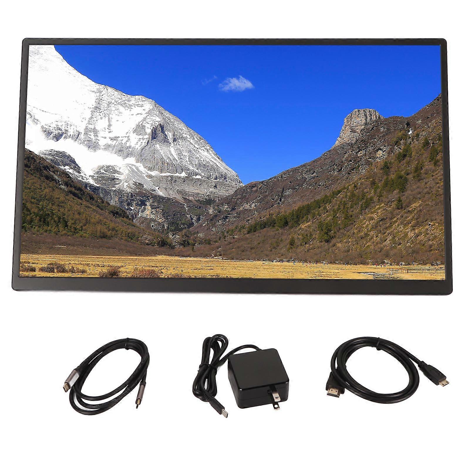 18.5" Portable 120Hz FHD Monitor with HDR, Dual Speakers, for Laptop/PC/Switch/Xbox