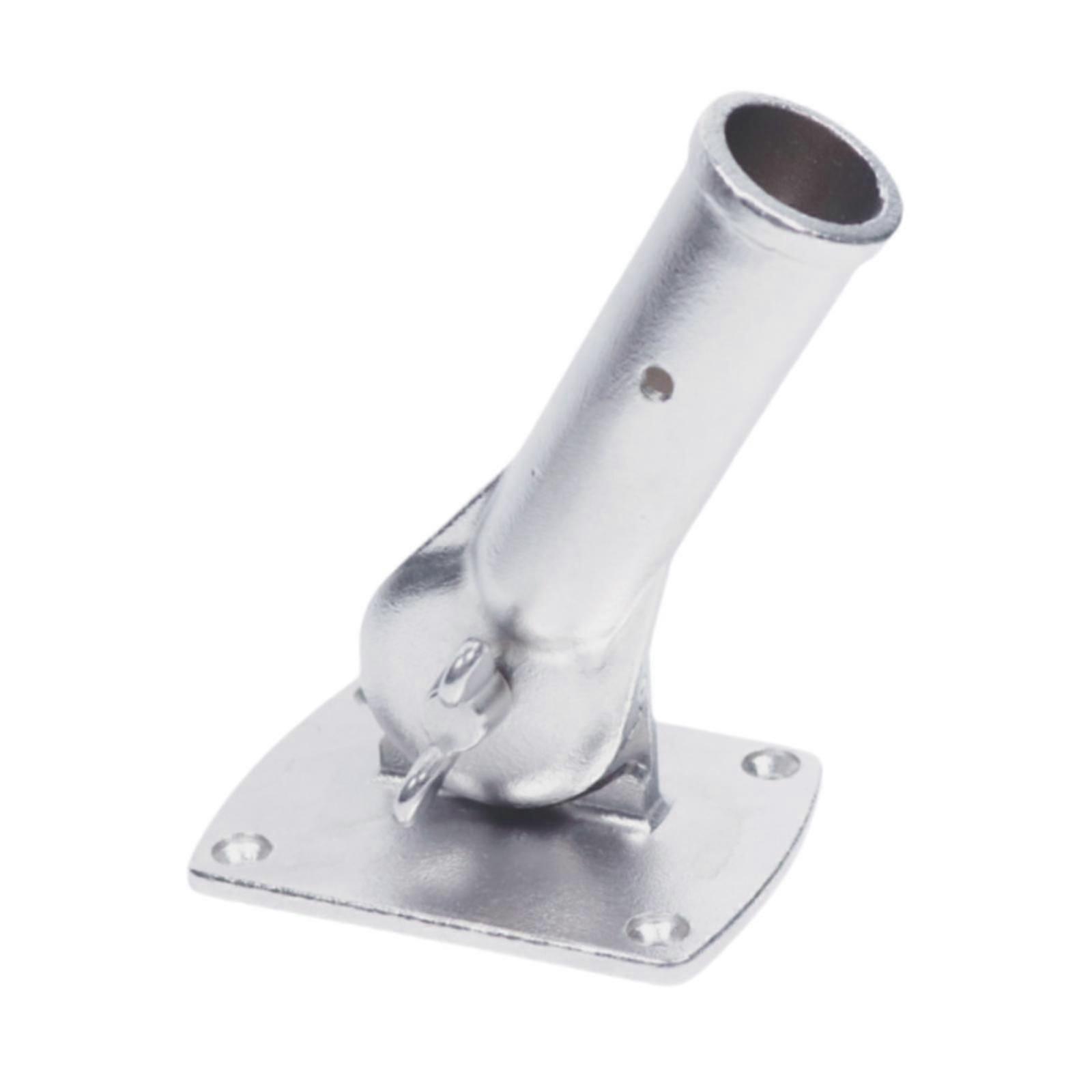 Flag Pole Holder Solid Stainless Steel Mounting Base for RV Outside Car