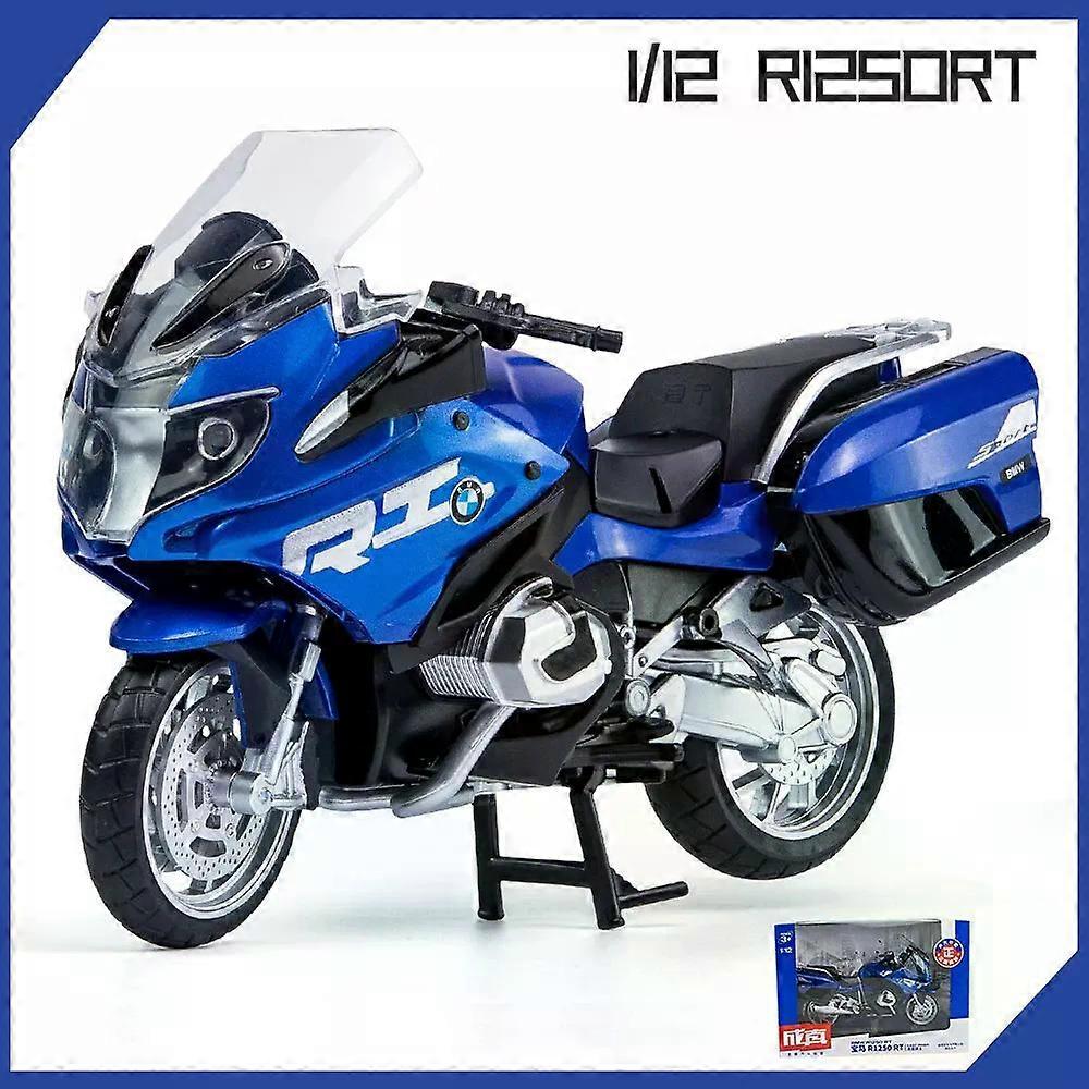 1:12 R1250RT Alloy Die Cast Motorcycle Model Toy Vehicle Collection Sound and Light Off Road Autocycle Toys Car MAXP