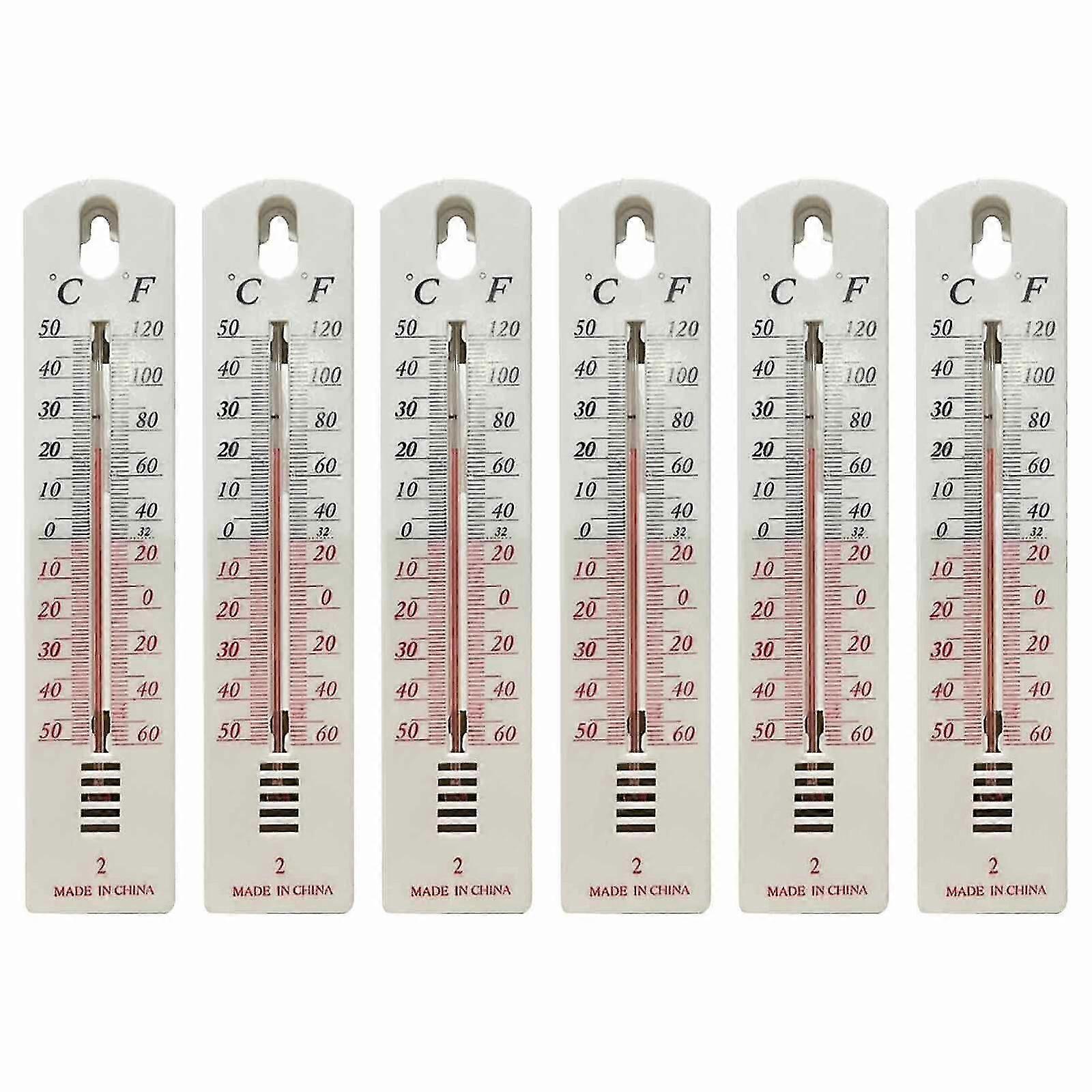 Room Thermometer Indoor Wall Mounted Thermometer Temperature Gauge Meter