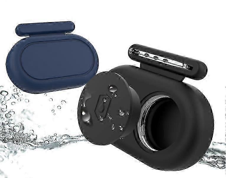 For Samsung Galaxy Smarttag 2 Case With Hidden Safety Pin, 2pcs Soft Silicone Anti-scratch Anti-drop Protective Cover With Brooch Clip