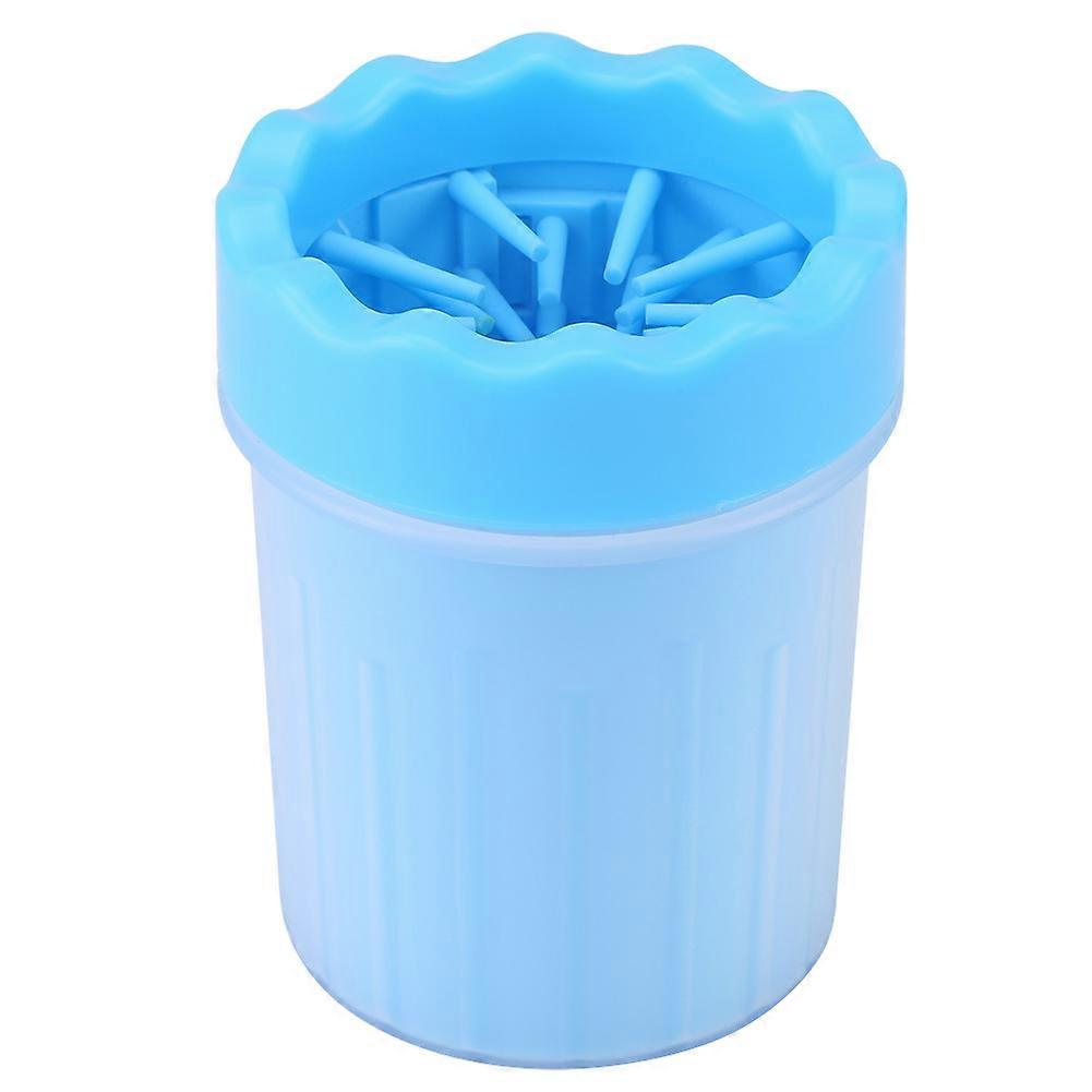 Silicone and PP Dog Cat Paw Cleaner Washing Cup Tool for Small Medium Pets, Portable and Durable Pet Cleaning Accessory