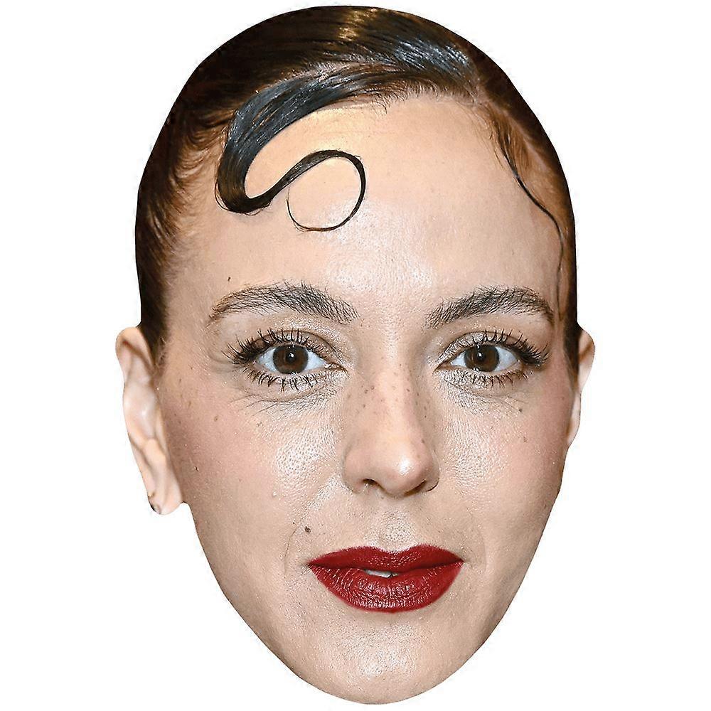 Monia Chokri (Lipstick) Celebrity Mask, Flat Card Face