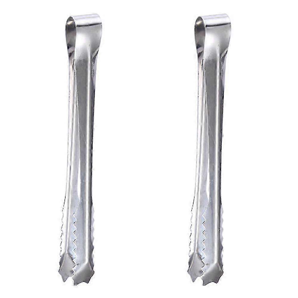 Nerezové kleště na ledový kbelík Ice Cube Servírovací kleště se zuby