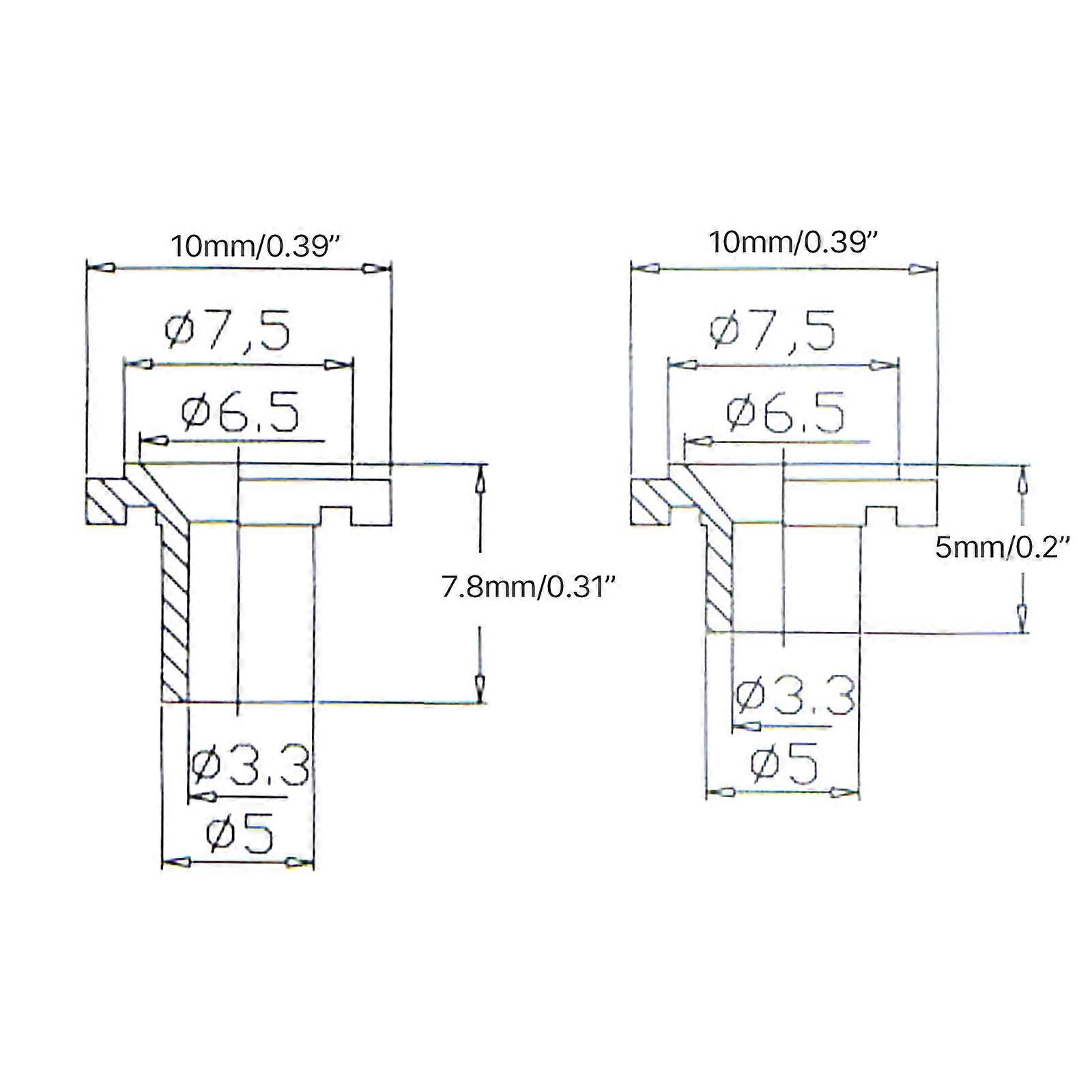 2pcs Round Slotted String Retainer Vintage Style String Trees Strings Retainer With Screw  Electric Guitar Accessories  Silver