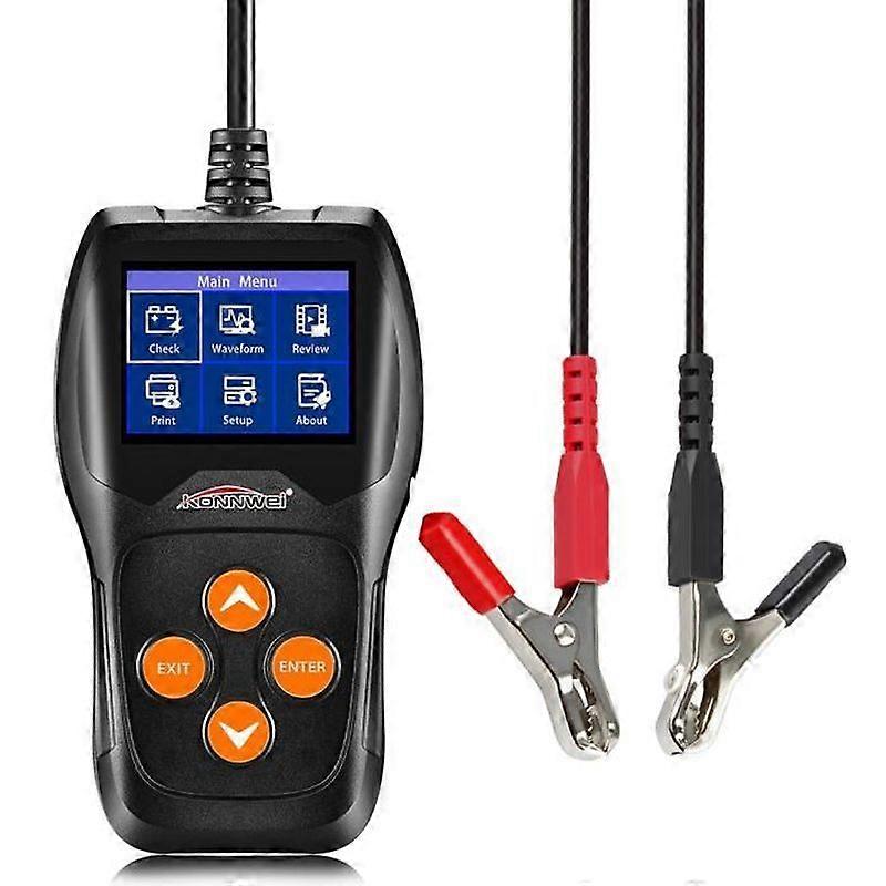 KONNWEI KW600 Professional Car Battery Tester On Cranking System Charging System Auto Battery Analyzer