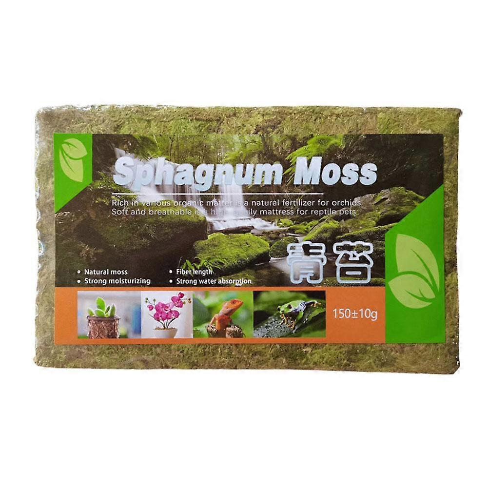 Sűrített sphagnum moha cserepes növényi orchidea cserepes keverékhez tőzegmoha pólus