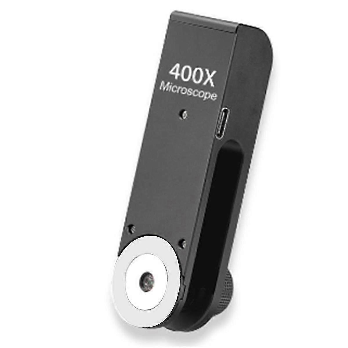 Digital Microscope compatible with Electronics Dermatoscope 400X Microscope Handheld Mobile Universal 400X Micr
