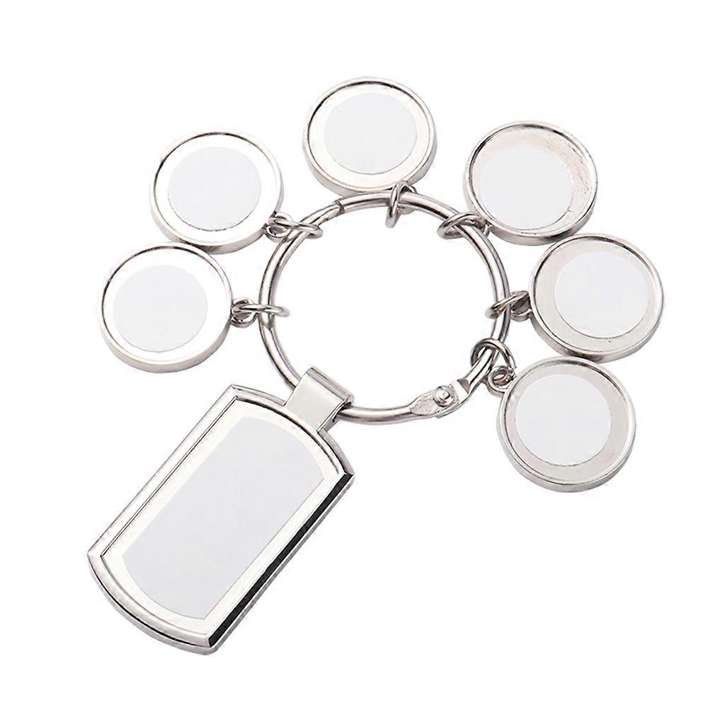 Thermal Transfer Blank Consumables Multi-shape for Key Pendant Diy for Creative Gift Gift Metal Keychain Customization