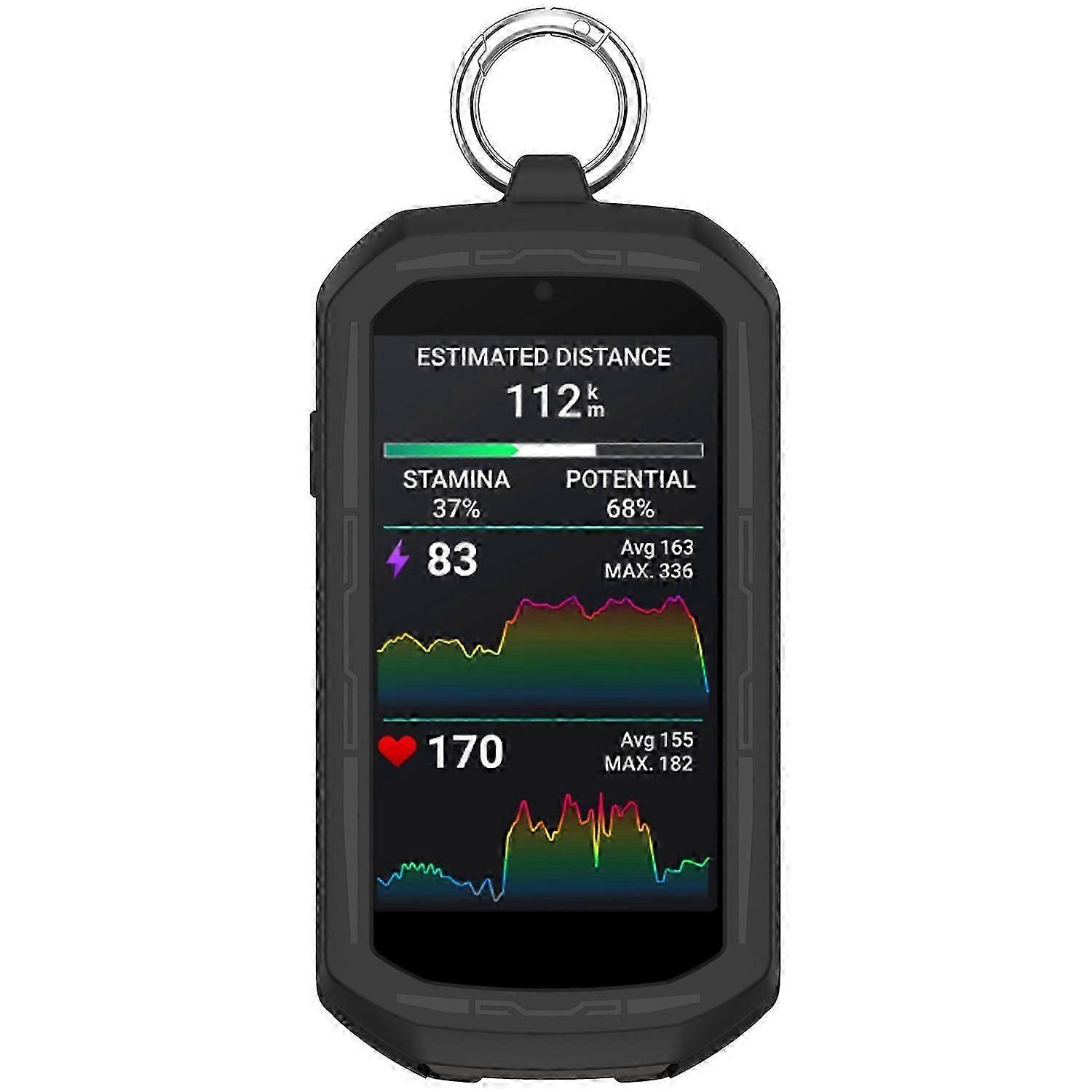 Silicone Case for Garmin Edge 1050 Bike Computer Full Cover Protective Cover with Spring Buckle