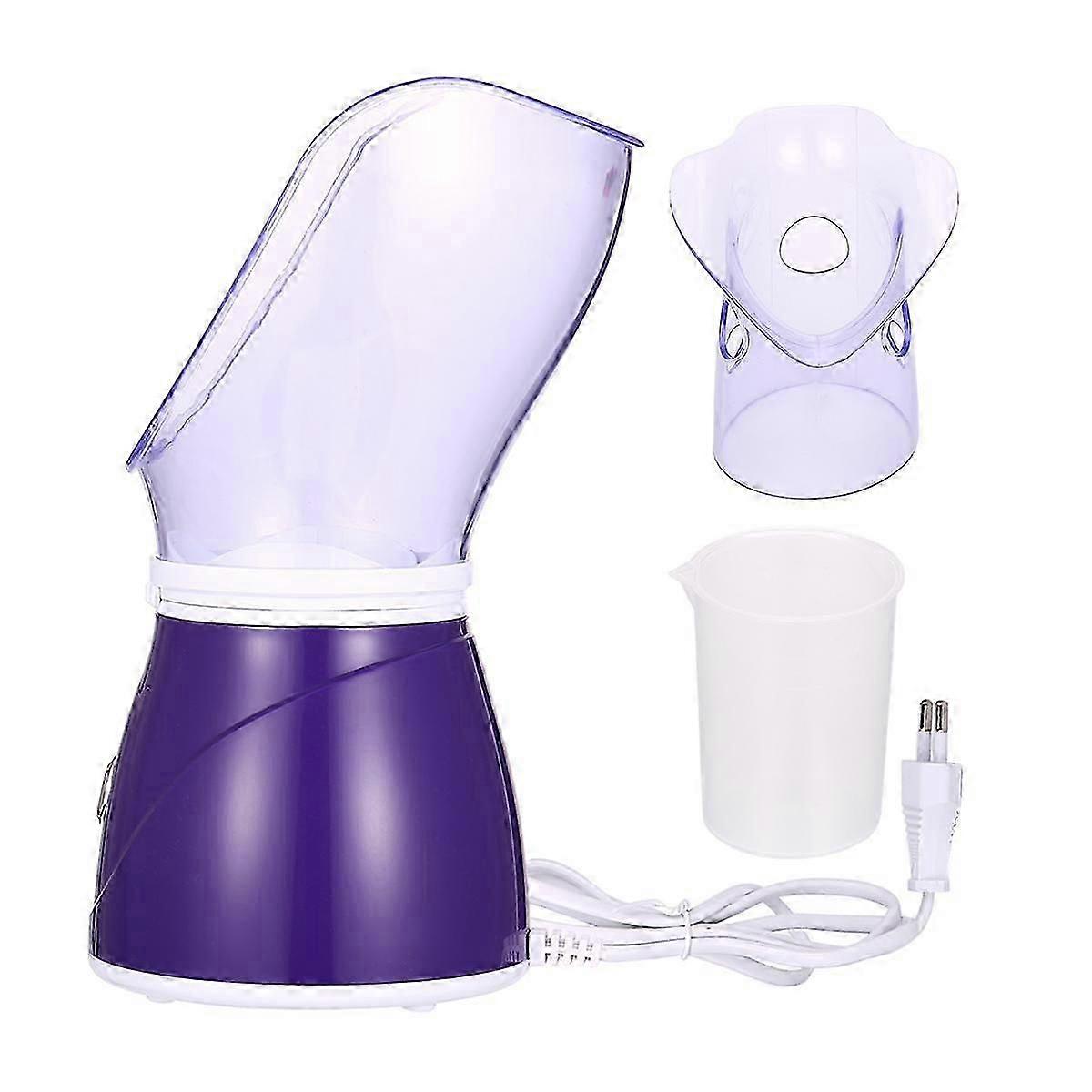 Profesjonell dampinhalator badstuespa for ansikt, bihuler med aromaterapi - EU Plug Moisturizer