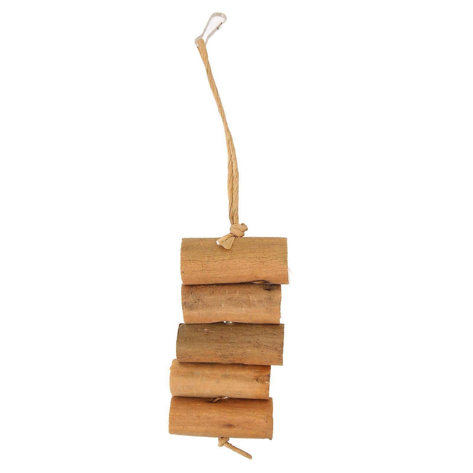 Bite Resistant Bird Chew Toys, Teeth Grinding, Boredom Relief, Sola Log Bird Toys for Parrots, Parakeets, Cockatiels