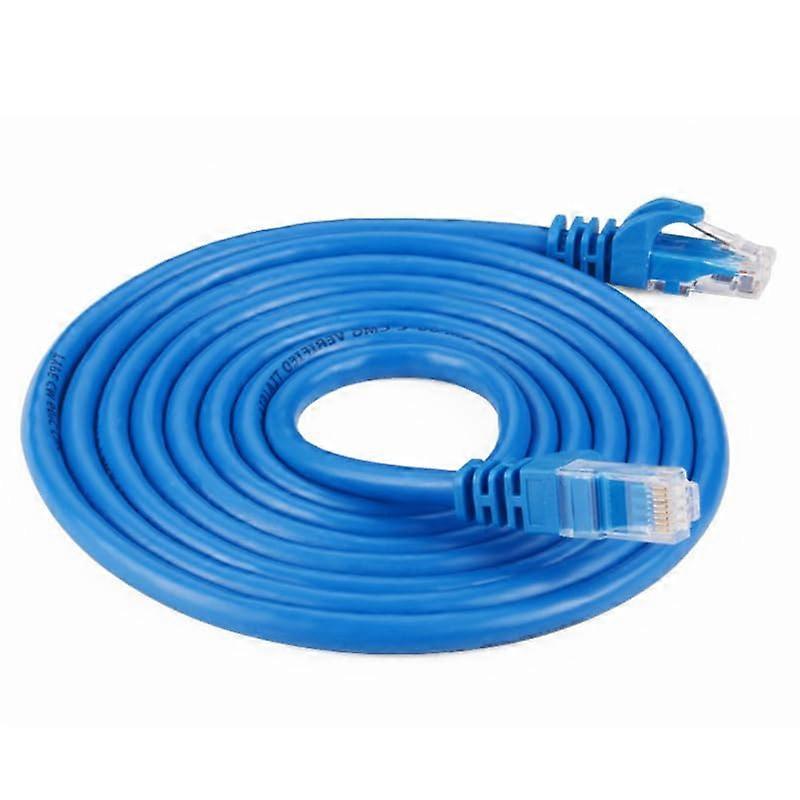 UTP CAT 5E 8pin Full Copper Ethernet Network Cable RJ45 Patch LAN Cord for PC Laptop Router(20m)