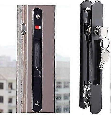 Security door lock, sliding door window hook lock