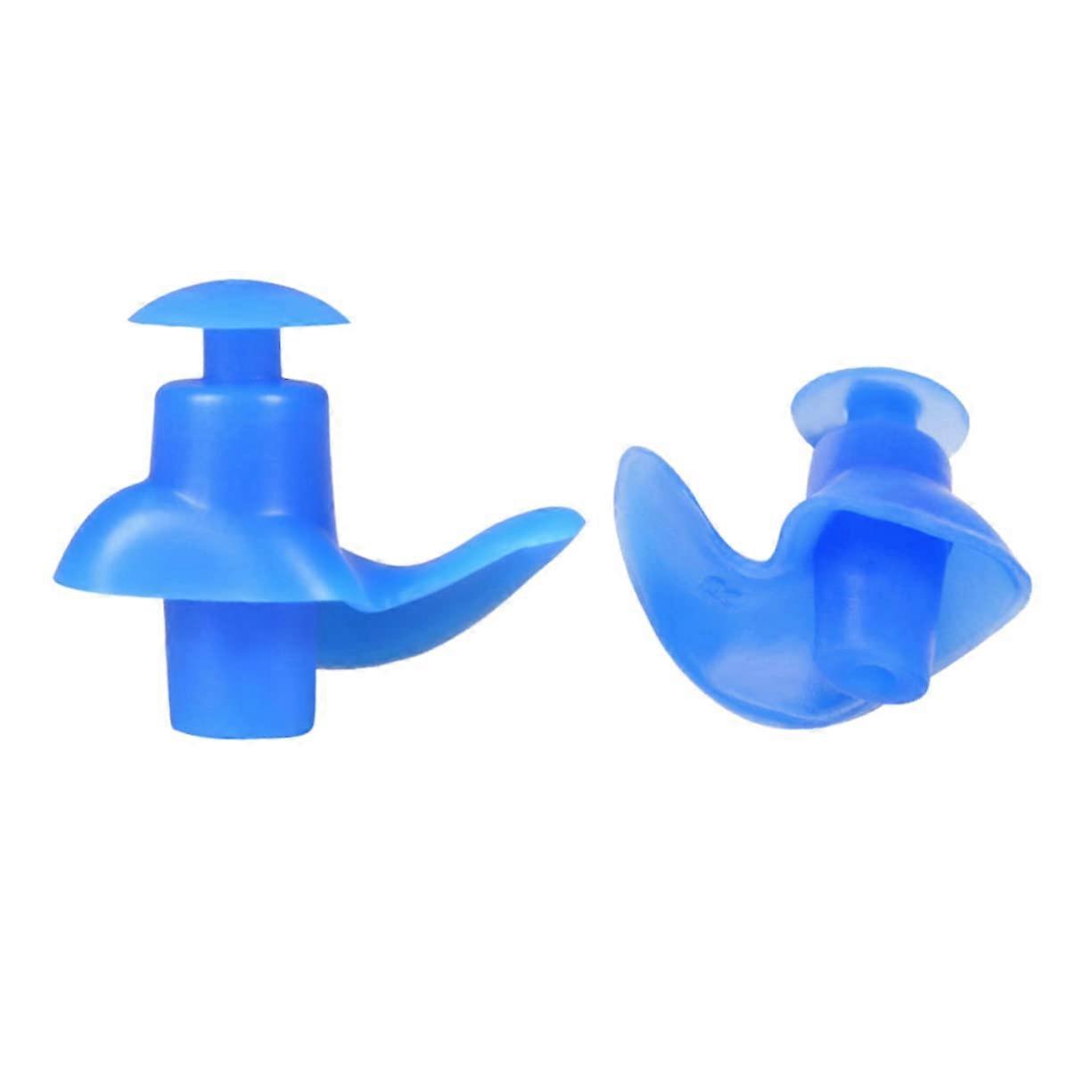 15 Pack Silicone Ear Plugs Cord for Swimming Noise-isolating for Swimmers and Divers