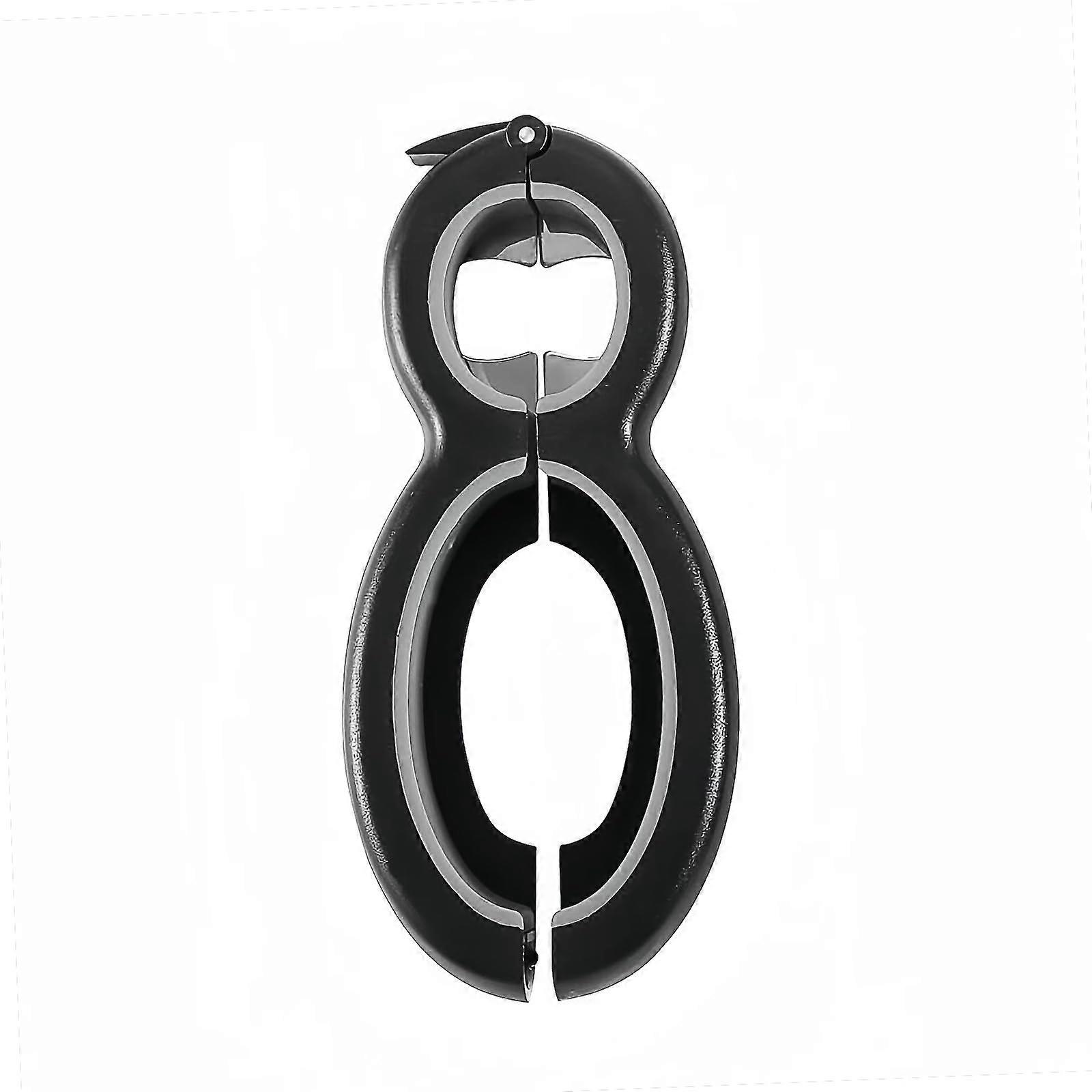 Bottle Opener 6-in-1 Multifunction Tool for Jelly Jars, Wine, Beer, and More - Durable and Versatile Design