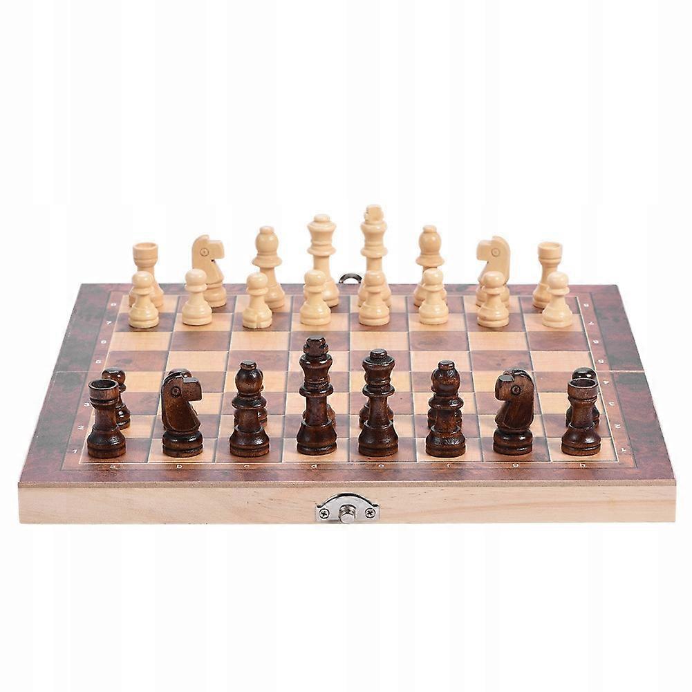 Magnetic Folding Wooden Portable Chess