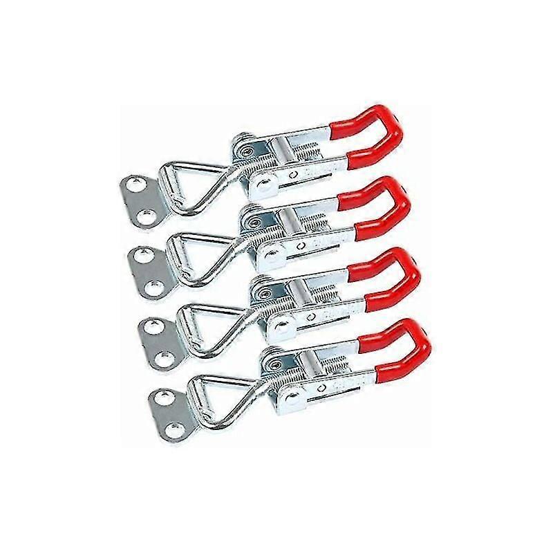 Toggle Clamp 4Pcs Adjustable Metal Toggle Latch 150Kg/330Lbs Holding Capacity for Fixing & Clamping