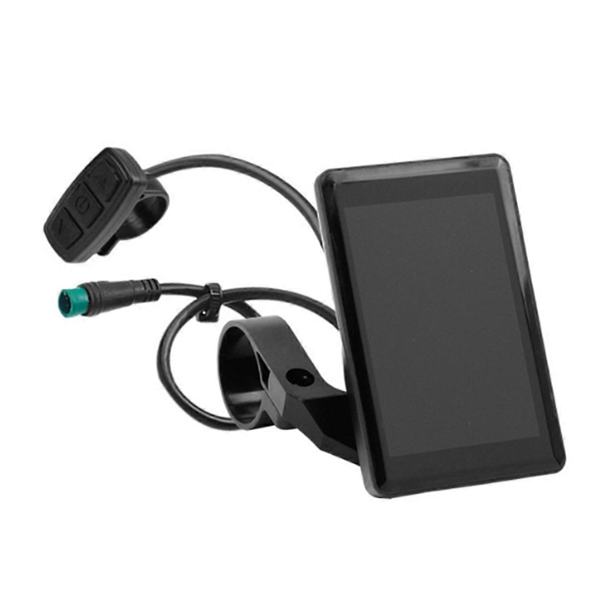 Ebike Display Waterproof Plug KT TF02S 24V36V48V Electric Bike Intelligent Control Panel Display for