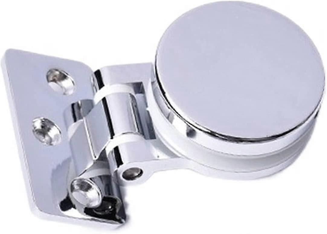 2 pezzi di cerniere per porte in vetro, adatte per vetro spesso 5-8 mm, trattamento superficiale con finitura a specchio