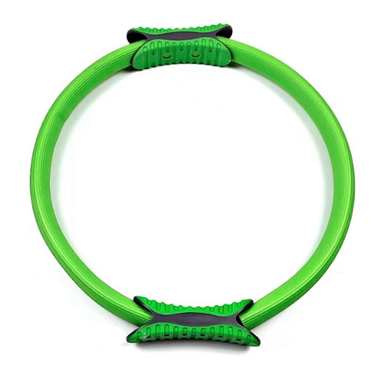 Pilates Ring with Non-Slip Grip Handles for Toning Inner Thighs and Strengthening Pelvic Floor - Fitness Accessory