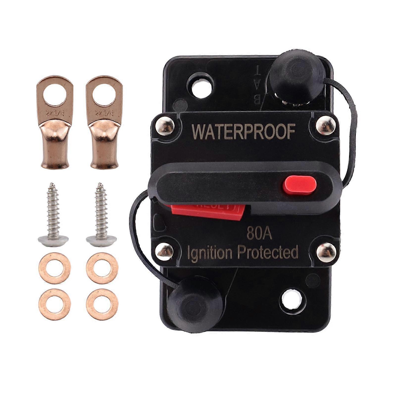 Marine Circuit Breaker Ignition protected with Manual Reset Surface Mount