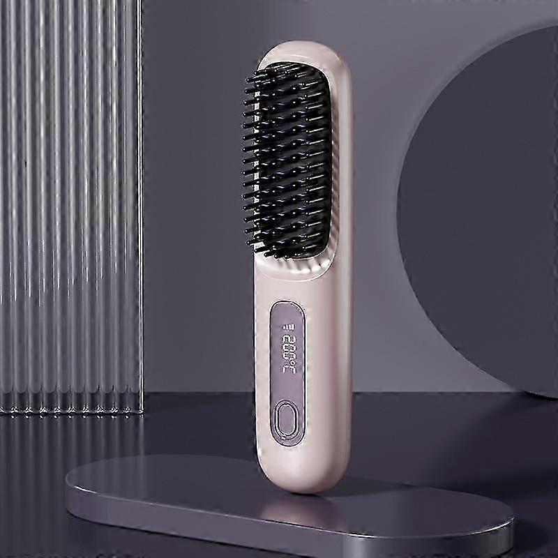Go Brush Pro Portable Straightener Brush, Straightener