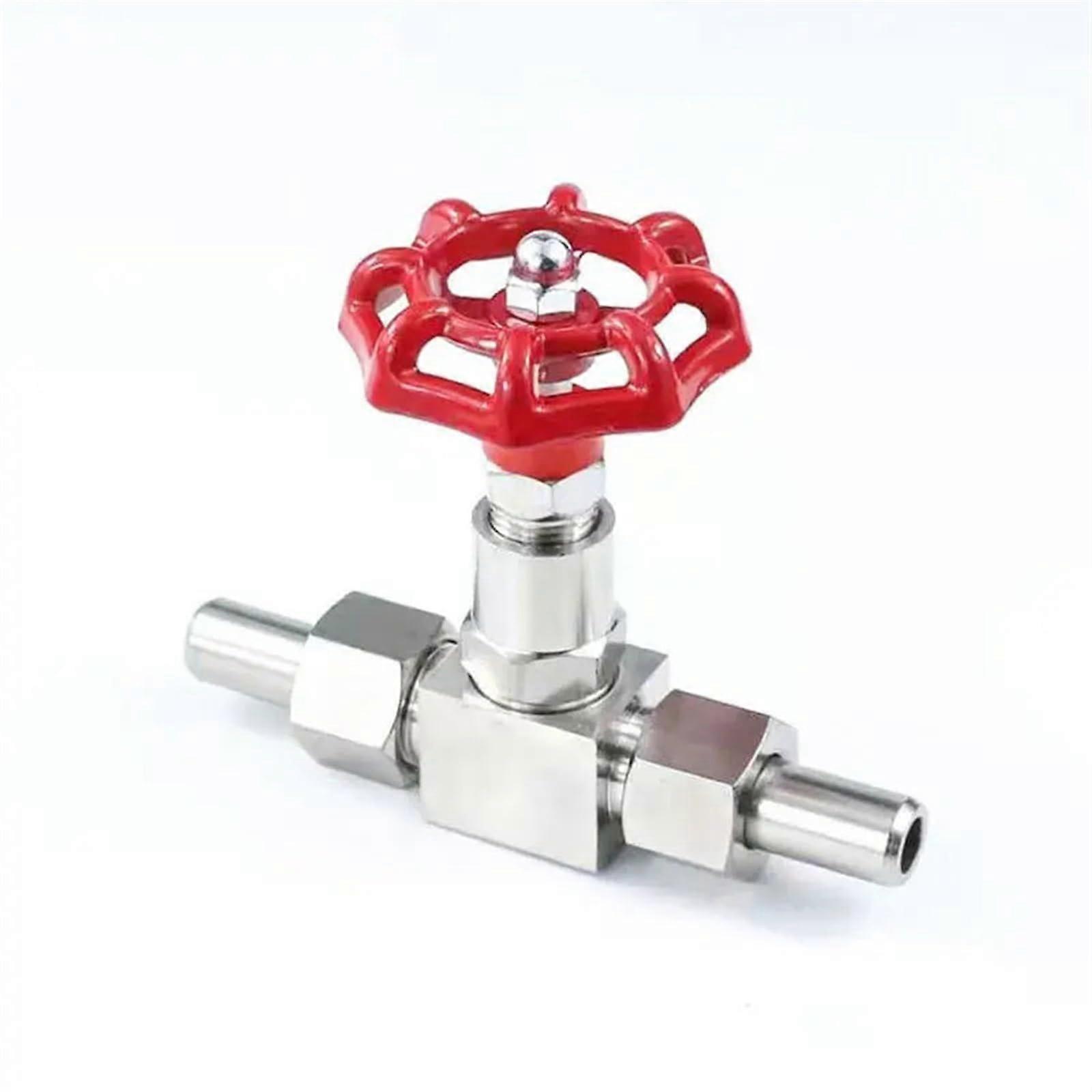 Edelstahl-Nadelschieberventil 1/4" 1/2" 3/8" 1" Stumpfgeschweißtes Kugelventil, Hochwertiges 316 Material