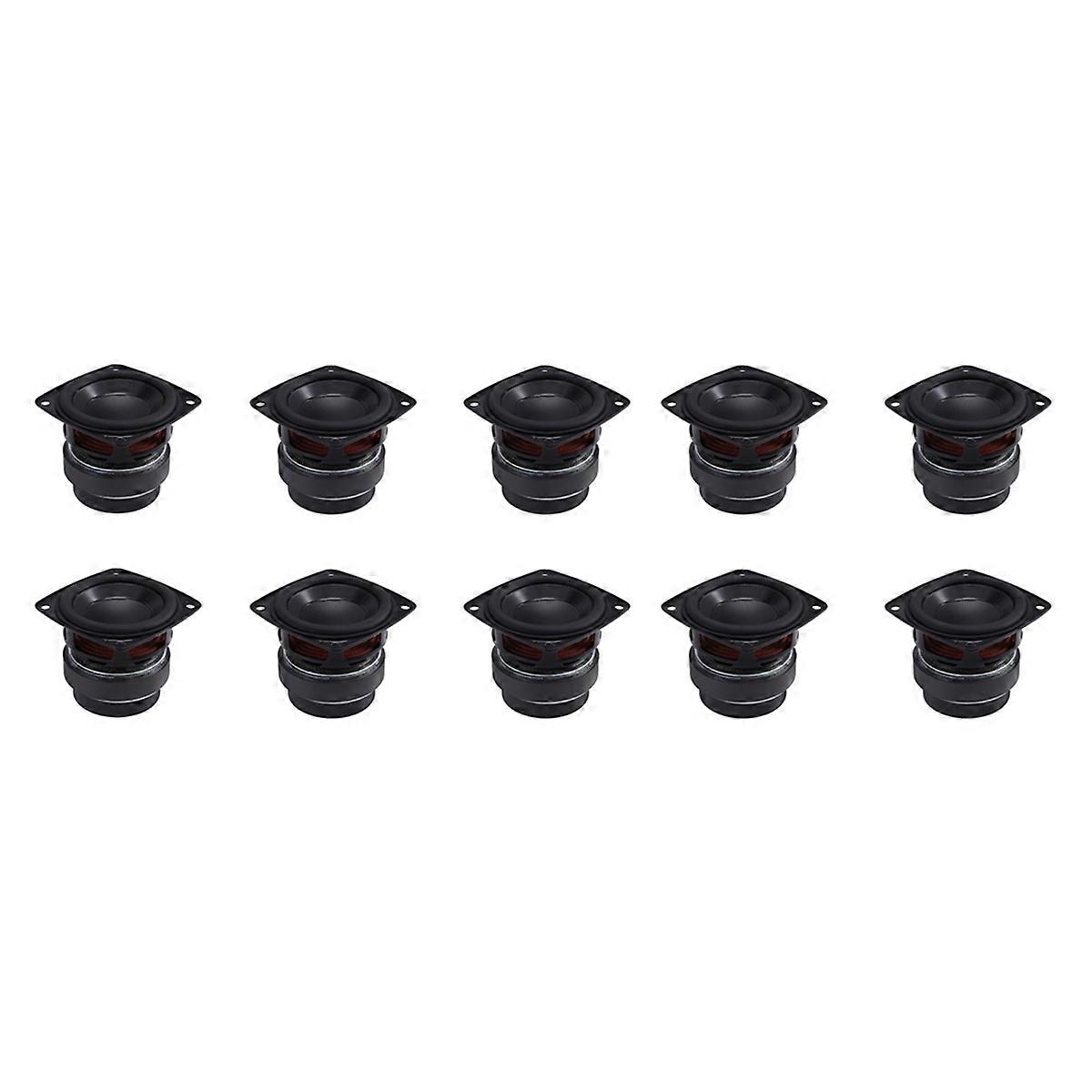 10pcs 2.75 Inch Portable Full Range Speaker 4 Ohm 20W HiFi Speaker