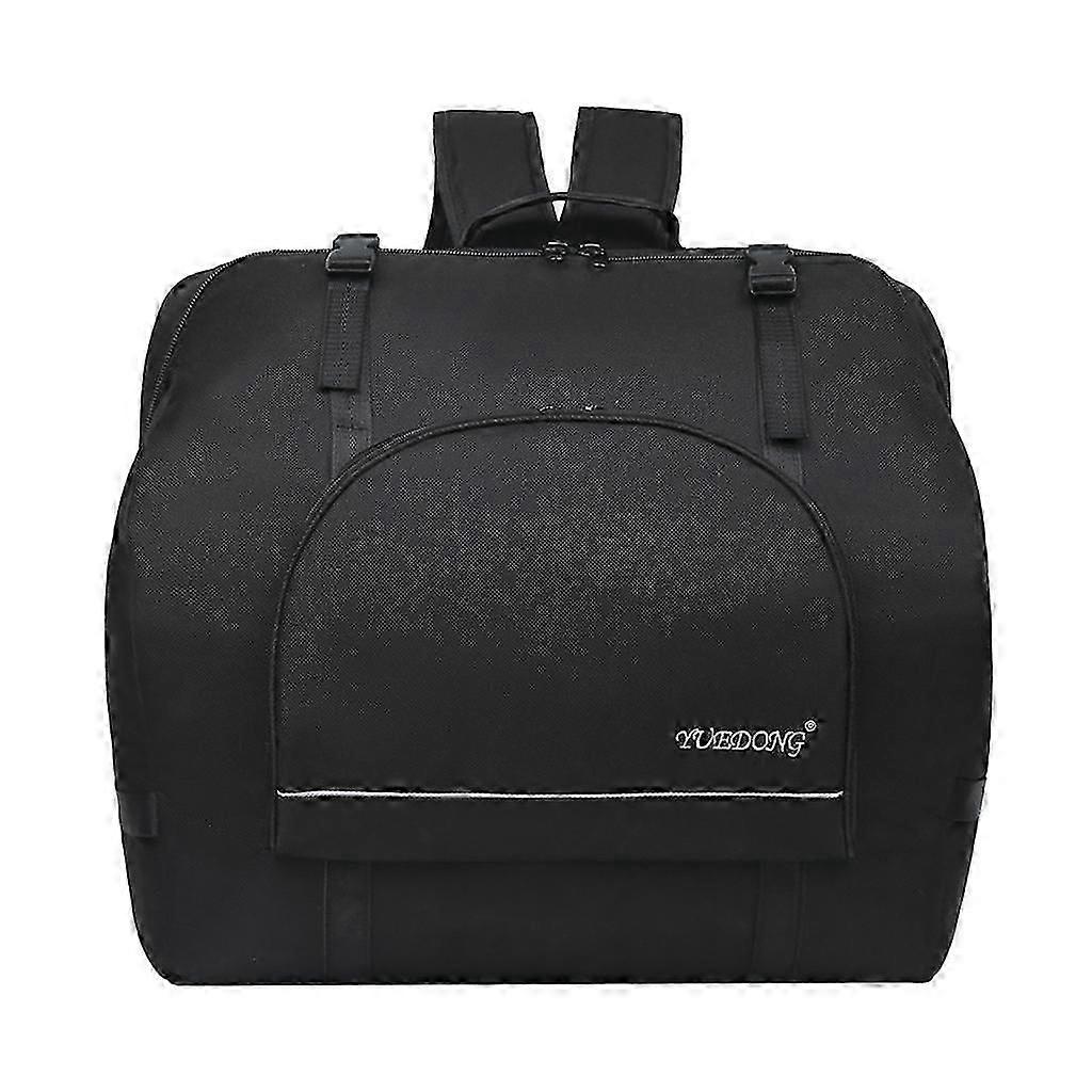 60ベースアコーディオンギグバッグキャリングケースバックパック防水ブラック