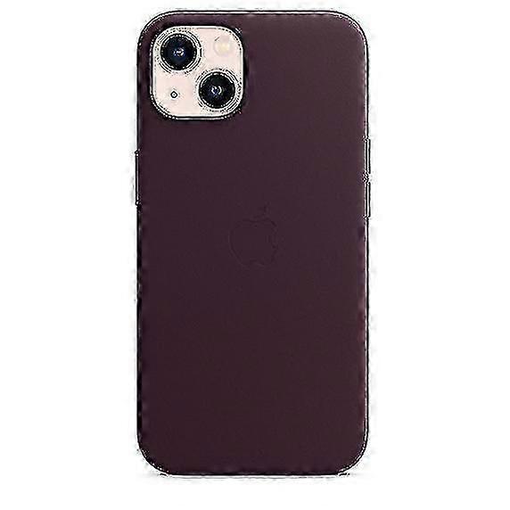 Capa de telefone magnética de 13 polegadas com couro genuíno e compatibilidade com Magsafe