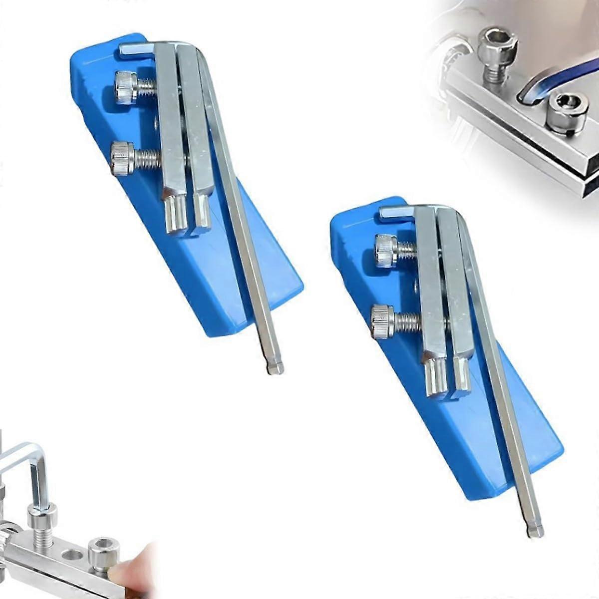 Stripped Screw Extractor, Broken Faucet Removal Tool, Broken Pipe Extractor Set(2pcs)