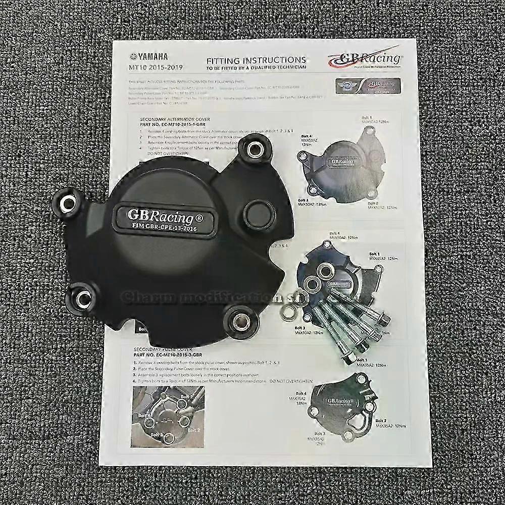 For Yamaha Yzf R1 R1m 2015 2016 2017 2018 2019 2020 2021 2023 Motorcycle For Gbracing Accessories Engine Cover Set Case