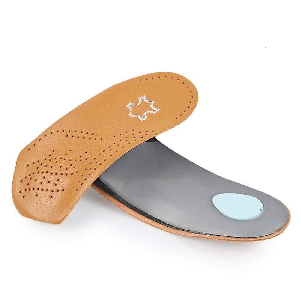 Orthotic Insoles Arch Support 3/4 Length Plantar Fasciitis Inserts With Metatarsal Pad And Heel Cushion