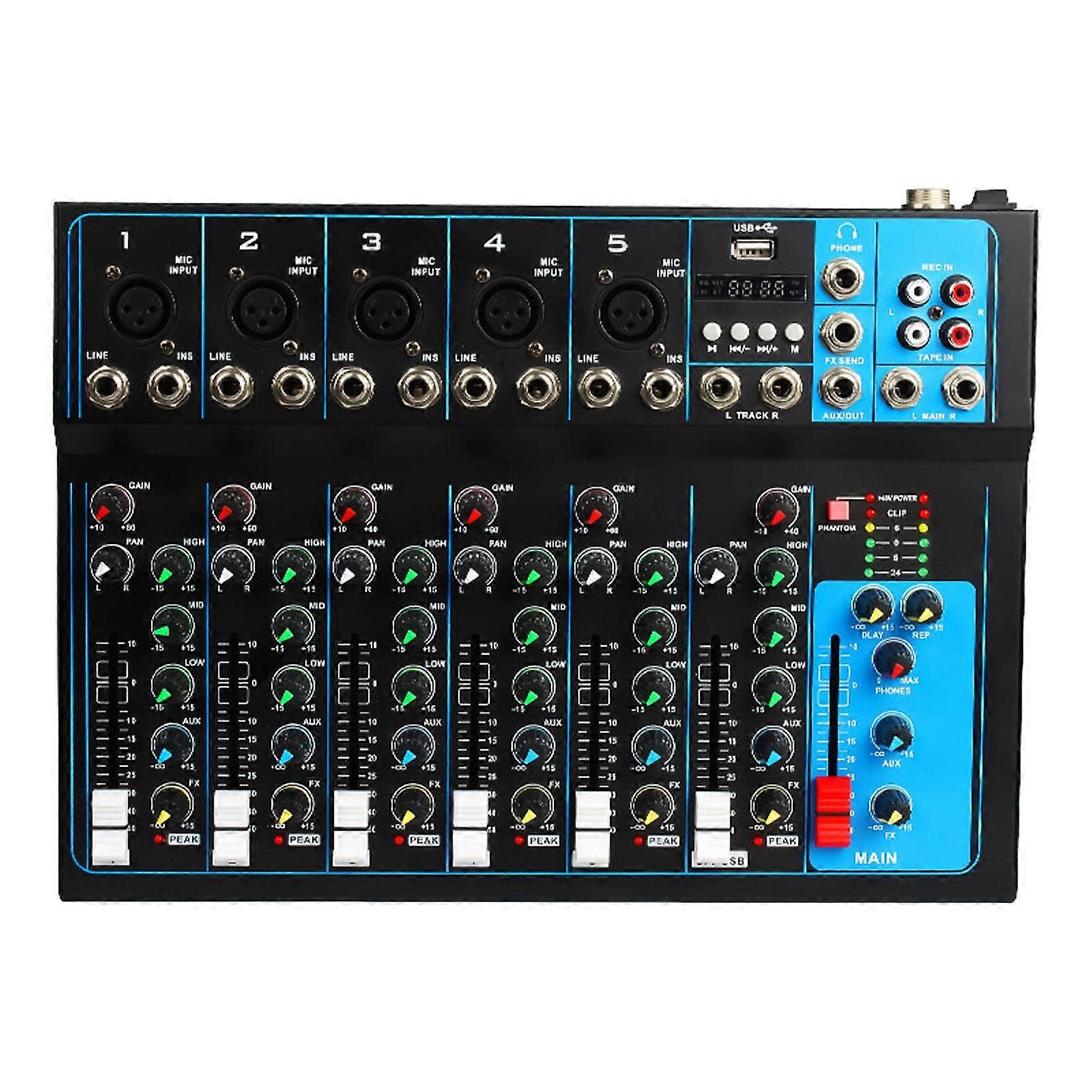 Audio Mixer Portable Professional for Live Broadcast Stage Music Application