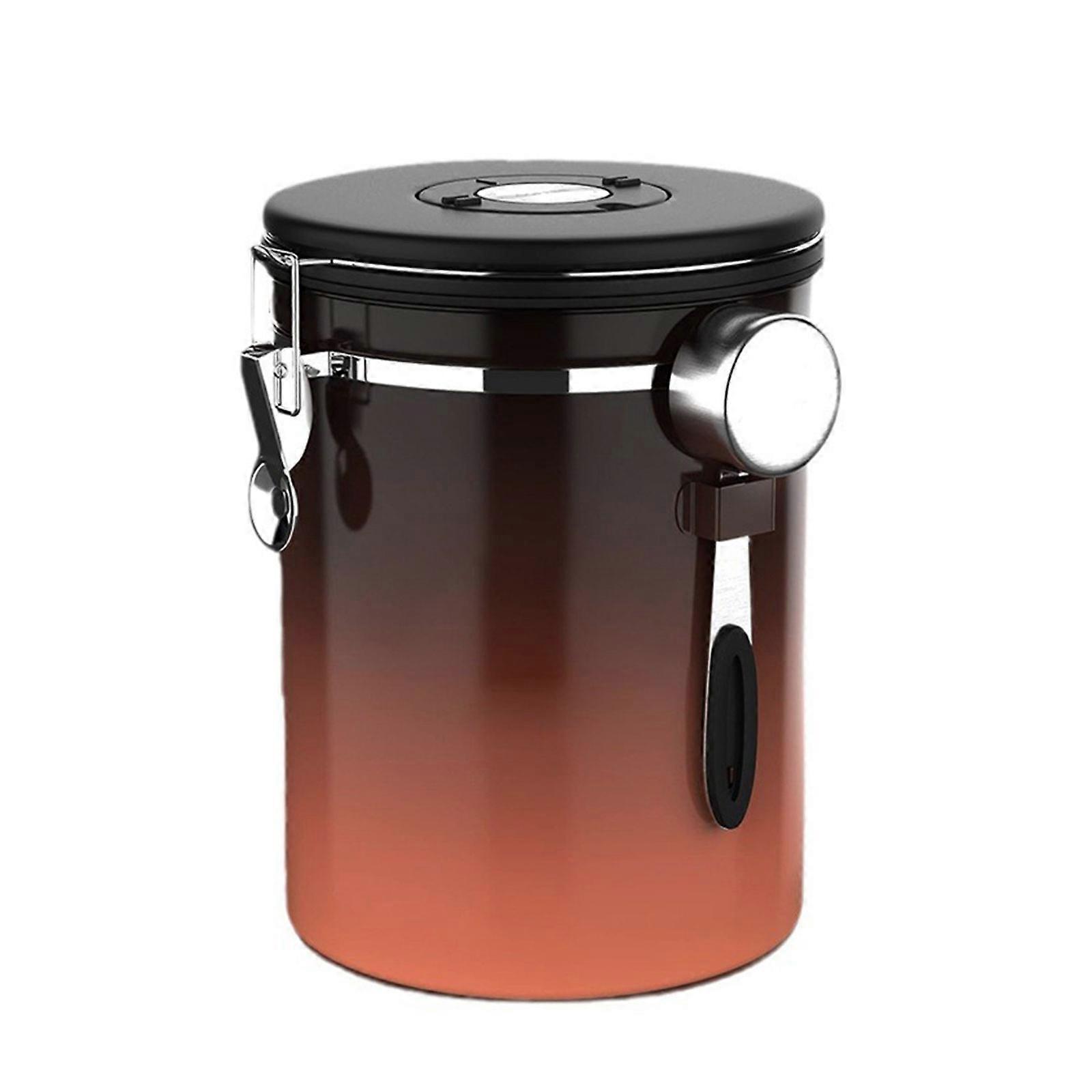Convenient Coffee Organizers Practical Coffee Bean Storage Jar Elegant Storage Solution for Coffee Enthusiasts