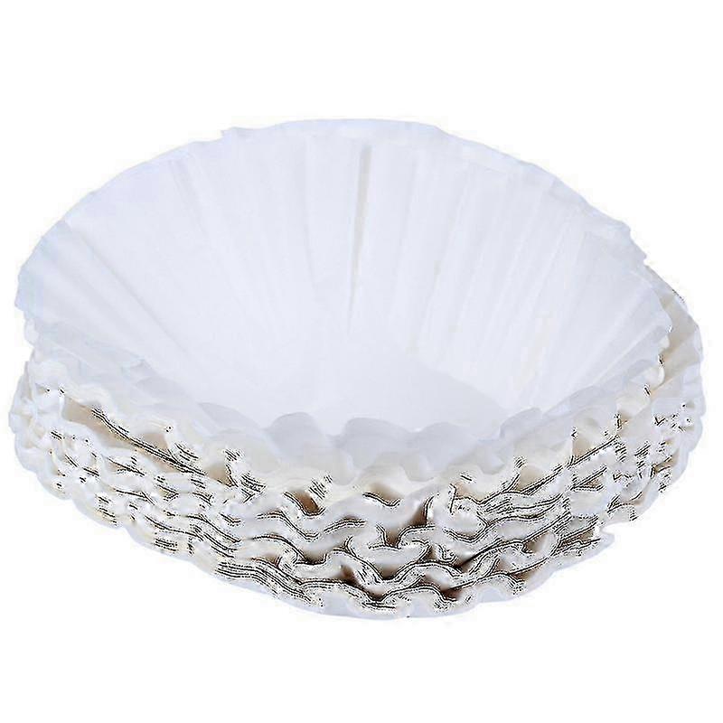 500pcs Papierkorb Kaffee Filter Kaffeegeschirr Kaffee 25cm Blätter Amerikanischer kommerzieller Kaffeefilter 2025