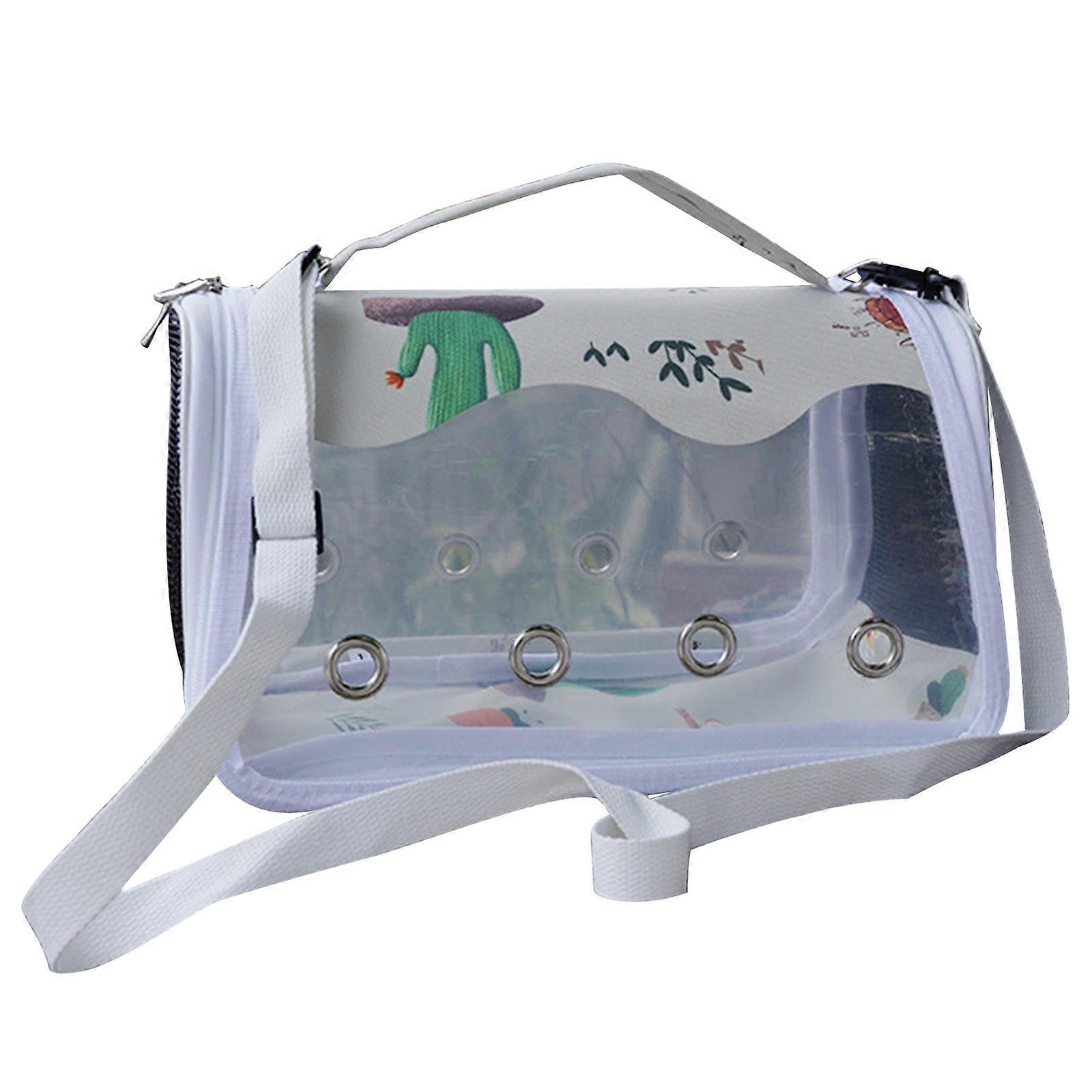 Parrots Outdoor Carriers Bag Portable Parrots Handbag with Standing Perch Bag for Parrots Bird Carrying Pet Supplies  L