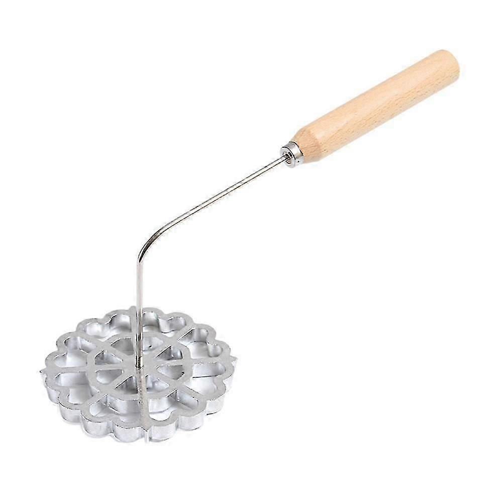 Aluminum Bunuelos Cookie Maker Mold, Detachable Rosette Rosette Iron Mold Set